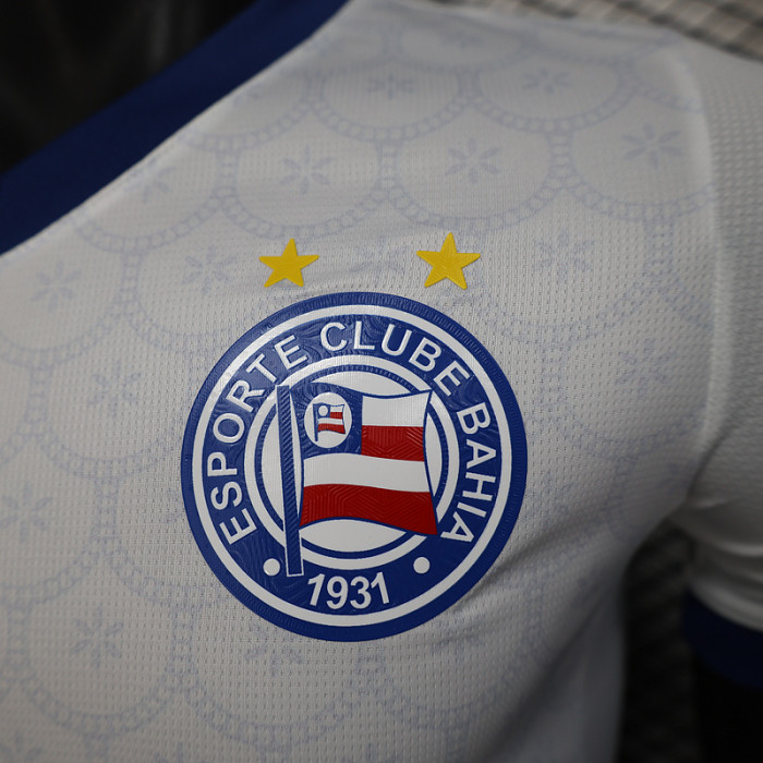 Player Version 2025-2026 Bahia Home Soccer Jersey Football Shirt