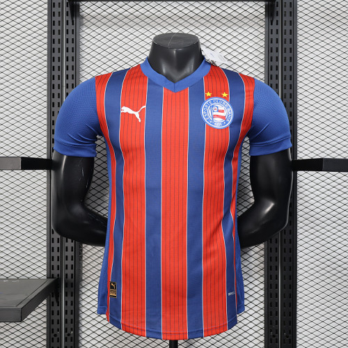 Player Version 2025-2026 Bahia Away Soccer Jersey Football Shirt