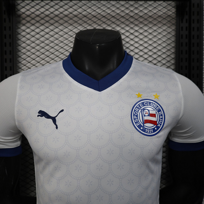 Player Version 2025-2026 Bahia Home Soccer Jersey Football Shirt