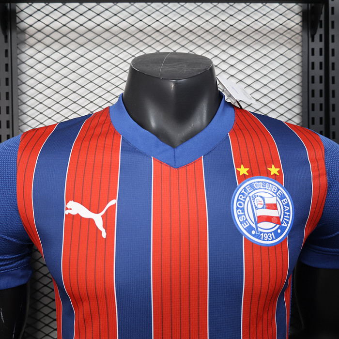 Player Version 2025-2026 Bahia Away Soccer Jersey Football Shirt