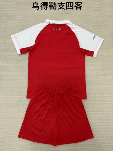 Adult Uniform 2025-2026 FC Utrecht Fourth Away Soccer Jersey Shorts Men's Football Kit