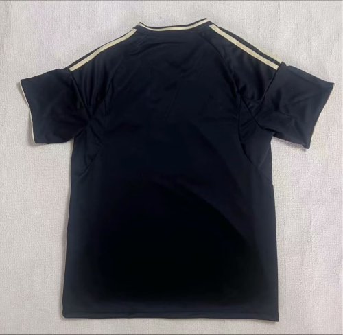 Fans Version 2025-2026 Aberdeen Away Black Soccer Jersey Football Shirt