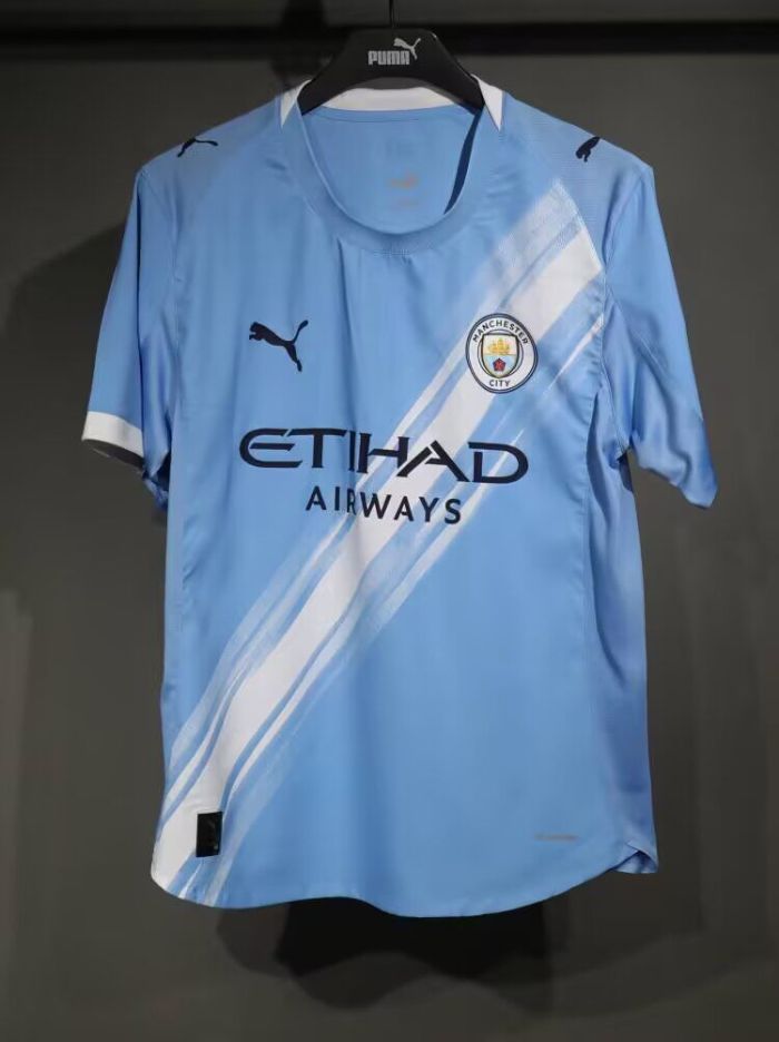 Player Version 2025-2026 Manchester City Home World Club Cup Version Soccer Jersey Man City Football Shirt