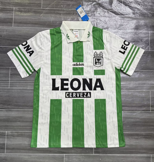 Retro Jersey 1996-1997 Atletico Nacional de Medellin Home Soccer Jersey Vintage Football Shirt