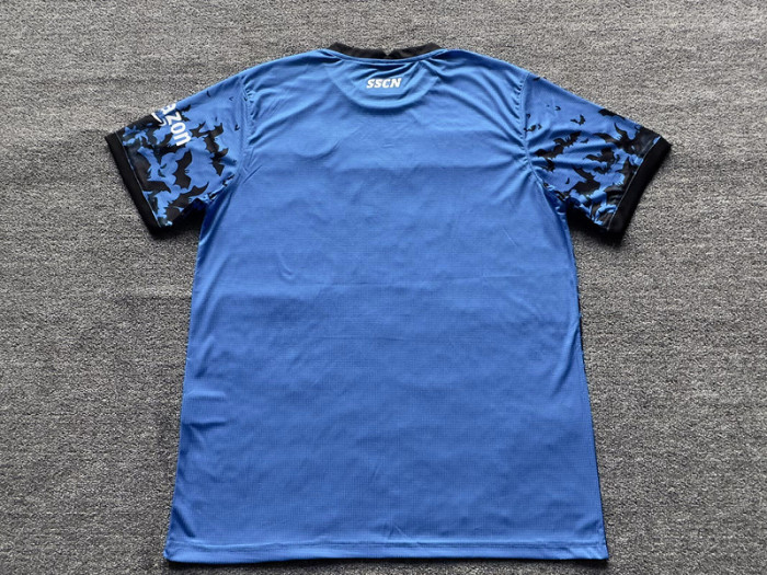 Retro Jersey 2022-2023 Calcio Napoli Hollowen Version Soccer Jersey Vintage Football Shirt