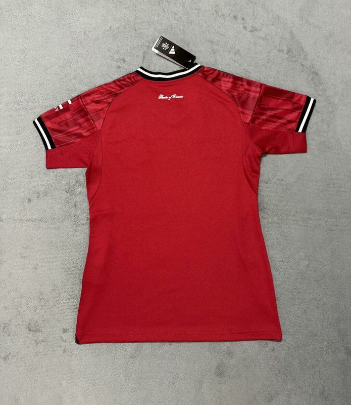 Women 2025-2026 Manchester United Home Soccer Jersey Girl Football Shirt
