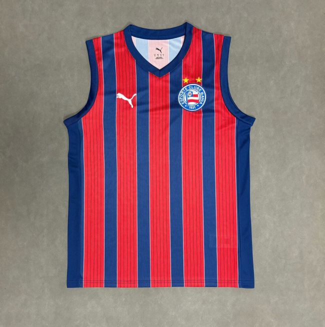 Fan Version 2025-2026 Bahia Away Soccer Vest Football Shirt