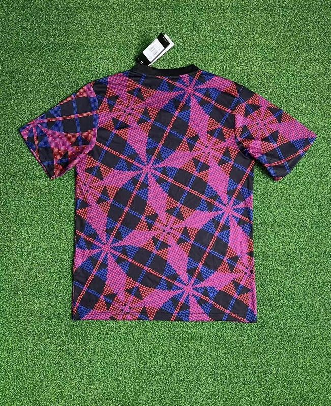 Fan Version 2025-2026 Lyon Purple Soccer Training Jersey Olympique Lyonnais Football Shirt