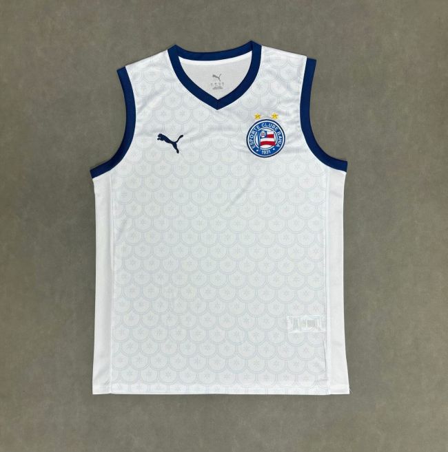 Fan Version 2025-2026 Bahia Home Soccer Vest Football Shirt
