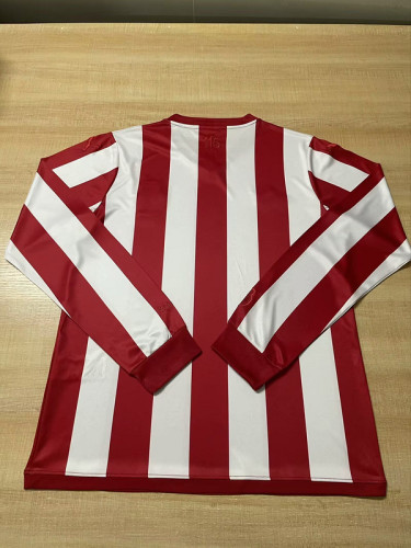 Long Sleeve Retro Jersey Chivas 115th Anniversay Home Soccer Jersey Vintage Football Shirt