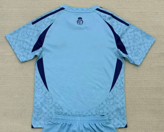 Fans Version 2025-2026 Real Madrid Blue Concept Version Soccer Jersey Real Football Shirt