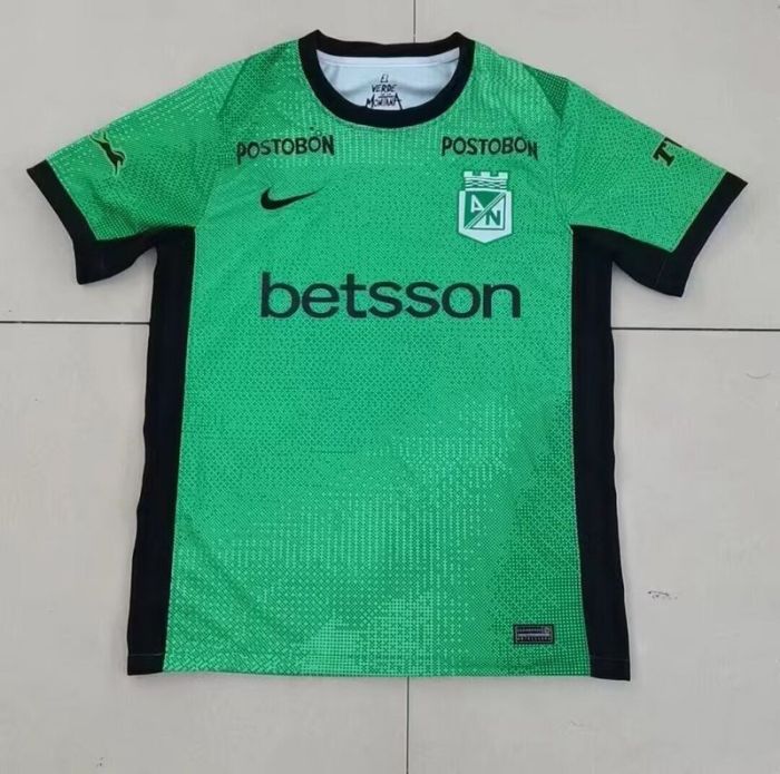 Fans Version 2025-2026 Atletico Nacional de Medellin Third Away Green Soccer Jersey