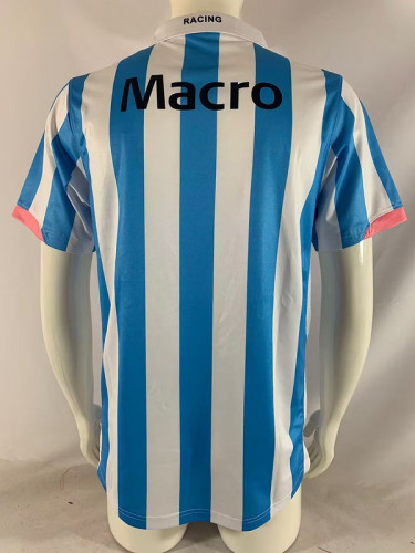 Retro Jersey 2007-2008 Argentina Racing Club Home Soccer Jersey Vintage Football Shirt