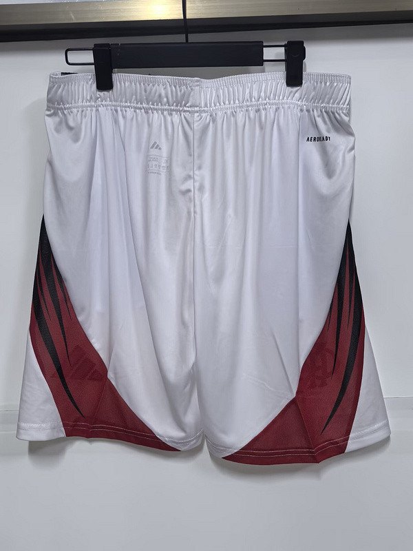 Fan Version 2025-2026 Flamengo White Soccer Shorts Football Shorts