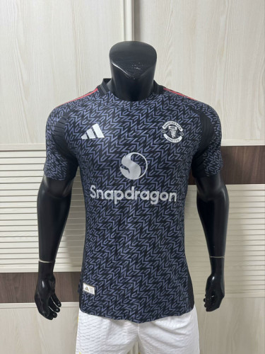 Player Version 2025-2026 Manchester United Grey Special Edition Jersey Man United Football Shirt