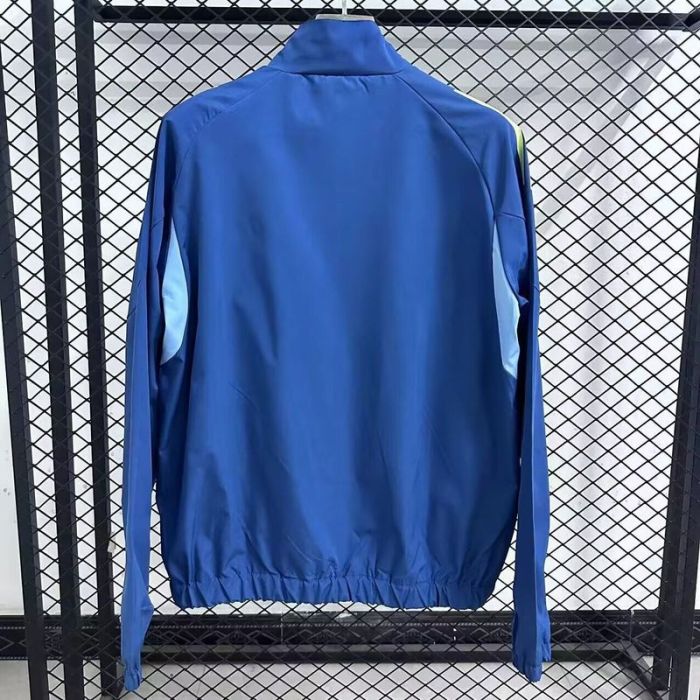 2025-2026 Millonarios Dark Blue Soccer Windbreaker Jacket Football Jacket