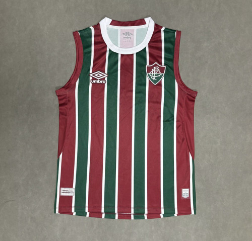 Fan Version 2025-2026 Fluminense Red/Green Soccer Vest Football Shirt