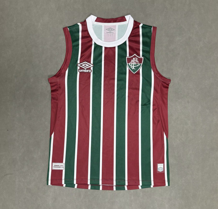 Fan Version 2025-2026 Fluminense Red/Green Soccer Vest Football Shirt