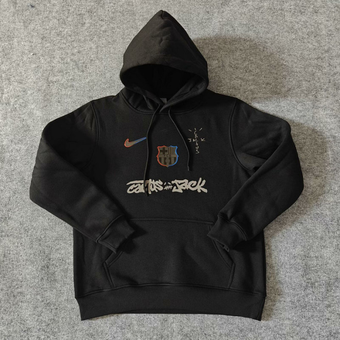 2025-2026 Barcelona Travis Scott Soccer Training Hoodie Football Hoody