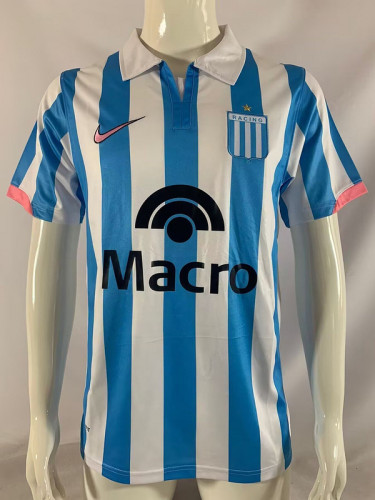Retro Jersey 2007-2008 Argentina Racing Club Home Soccer Jersey Vintage Football Shirt