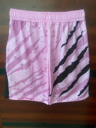 Fan Version 2025-2026 Cameroon Pink Soccer Shorts Cameroun Football Shorts