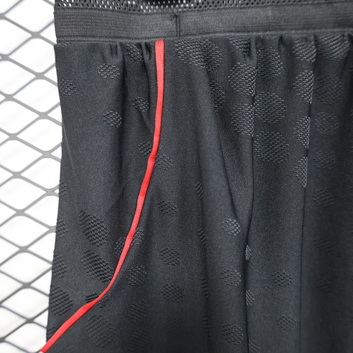 Player Version 2025-2026 Liverpool Black Soccer Shorts Football Shorts