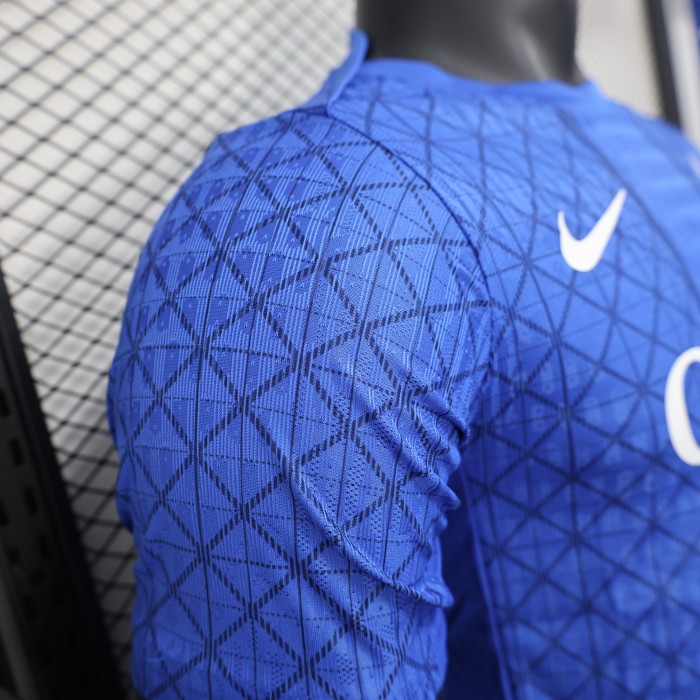 Player Version 2025-2026 PSG Blue Special Edition Soccer Jersey Paris Football Maillot