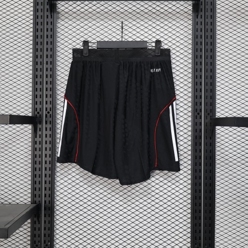 Player Version 2025-2026 Liverpool Black Soccer Shorts Football Shorts