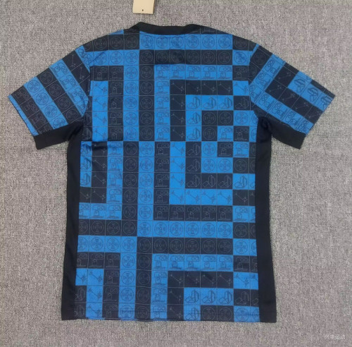 Fan Version 2025-2026 Pumas Blue/Black Soccer Jersey Football Shirt