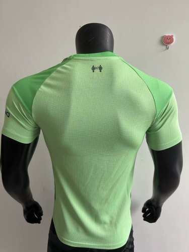 Player Version 2025-2026 Liverpool Green Soccer Jersey Football Shirt