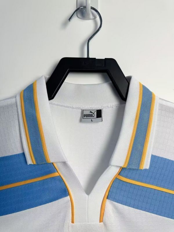 Long Sleeve Retro Jersey 1999-2000 Lazio Home Soccer Jersey Vintage Football Shirt