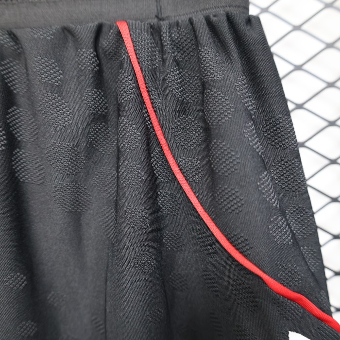 Player Version 2025-2026 Liverpool Black Soccer Shorts Football Shorts