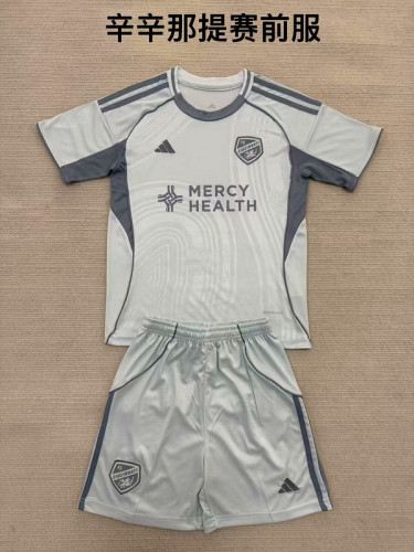 Adult Uniform 2025-2026 Cincinnati Soccer Jersey Shorts Men's Football Kit