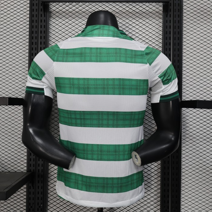Player Version 2025-2026 Celtic Home Soccer Jersey Football Shirt