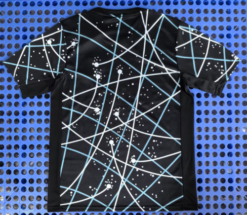 Fan Version 2025-2026 Inter Milan Black Soccer Training Shirt Soccer Jersey