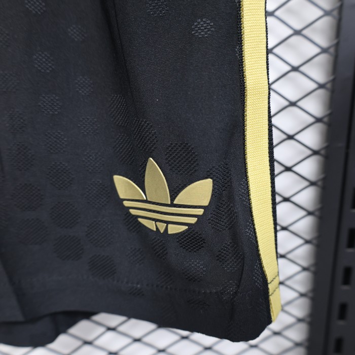 Player Version 2025 Mexico Black Soccer Shorts Football Shorts