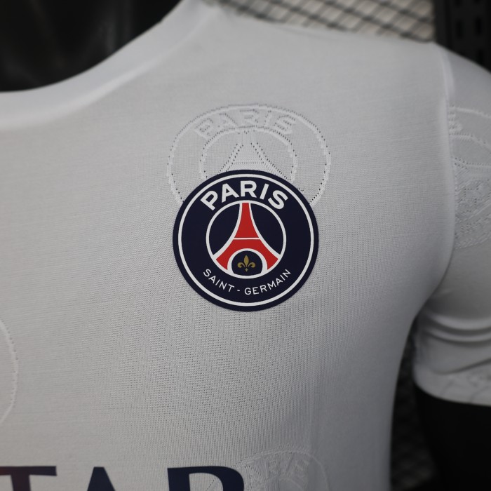 Player Version 2025-2026 PSG White Special Edition Soccer Jersey Football Maillot
