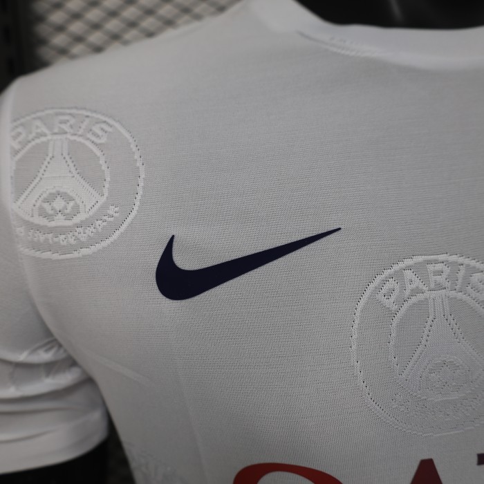 Player Version 2025-2026 PSG White Special Edition Soccer Jersey Football Maillot
