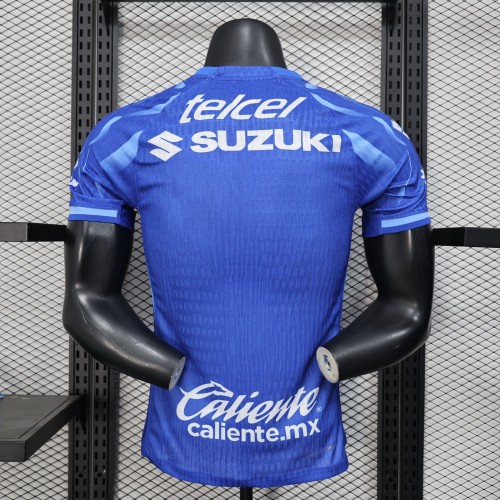 Player Version 2025-2026 Pumas Blue Special Edition Soccer Jersey Football Shirt