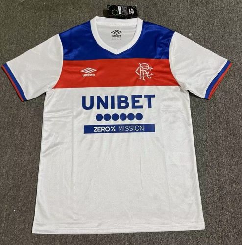Fans Version 2025-2026 Flamengo White/Red/Blue Soccer Jersey Football Shirt