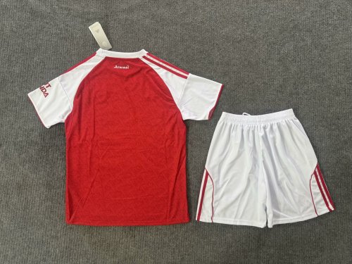 Adult Uniform 2025-2026 Arsenal Home Footbal Shirt Shorts Soccer Jersey