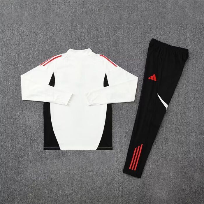 2025-2026 Liverpool White Soccer Training Sweater and Pants Football Kit
