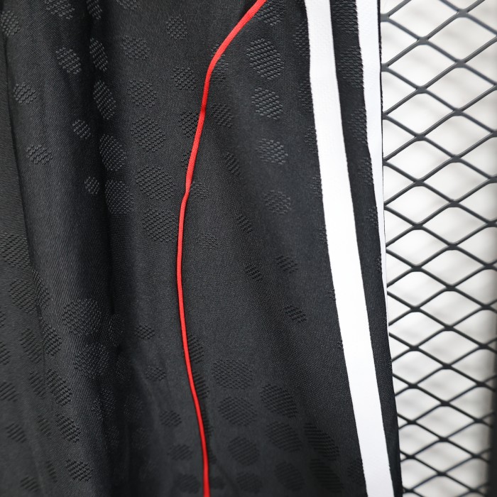 Player Version 2025-2026 Liverpool Black Soccer Shorts Football Shorts