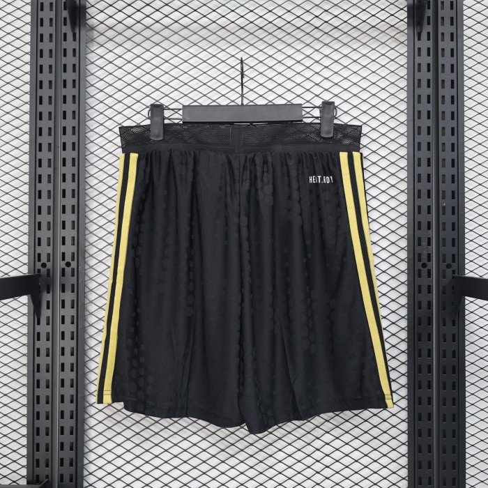 Player Version 2025 Mexico Black Soccer Shorts Football Shorts
