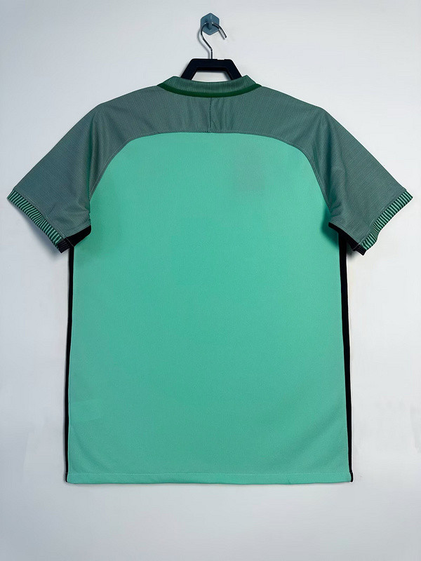 Retro Jersey 2016 Portugal Away Blue Vintage Soccer Jersey