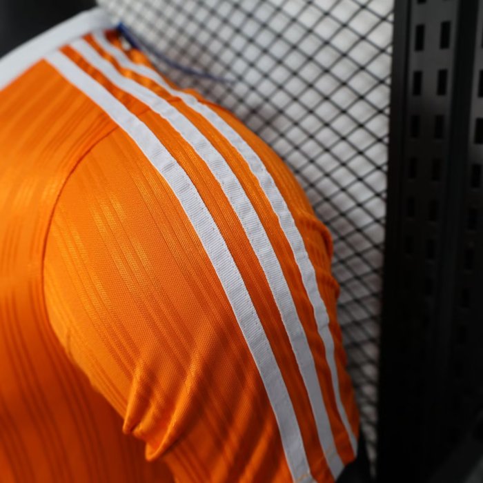 2025 AD Soccer Training T-shirt Orange Casual Football Shirt