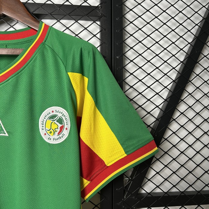 Retro Jersey 2002 Senegal Away Green Soccer Jersey Vintage Football Shirt