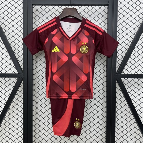 Youth Uniform Kids Kit 2025 Germany Away Soccer Jersey Shorts Child Football Set