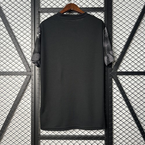 Fan Version 2025-2026 Bahia Black Goalkeeper Soccer Jersey Football Shirt