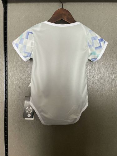 Baby Cloth 2025-2026 Inter Milan Away Soccer Jersey Baby Onesies